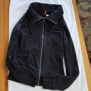 Ladies zip up fleece top.